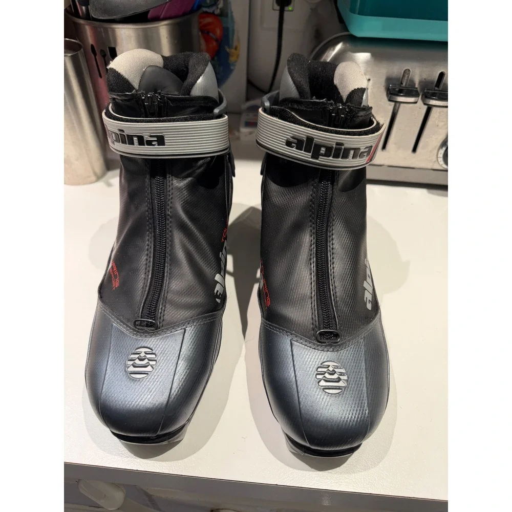 Alpina Touring Sport ST20 Cross Country Ski Boots NNN Black Grey Mens Womens